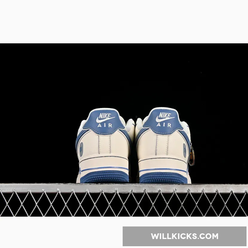 AIR FORCE 1 07 LOW YU7 WHITE/GREY/BLUE AIR FORCE 1 07 LOW YU7 WHITE/GREY/BLUE