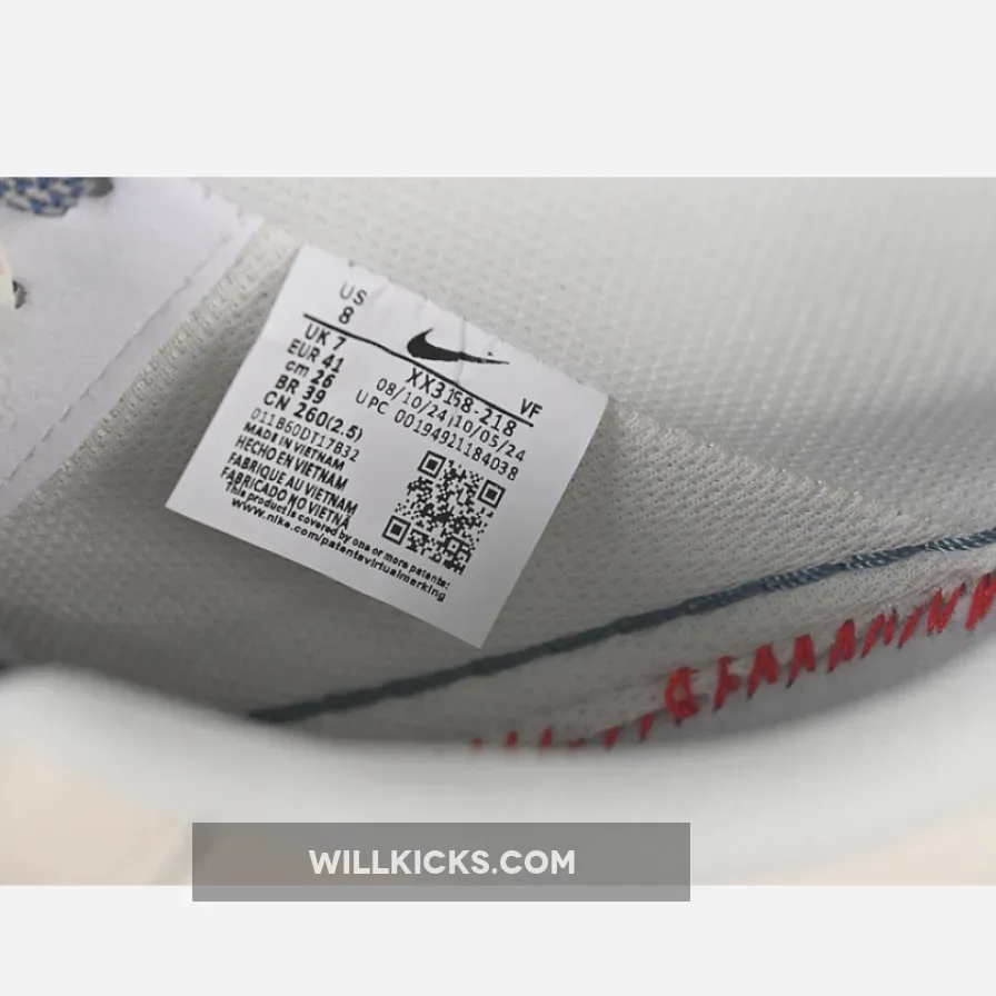 AIR FORCE 1 07 LOW YU7 WHITE/GREY/BLUE AIR FORCE 1 07 LOW YU7 WHITE/GREY/BLUE