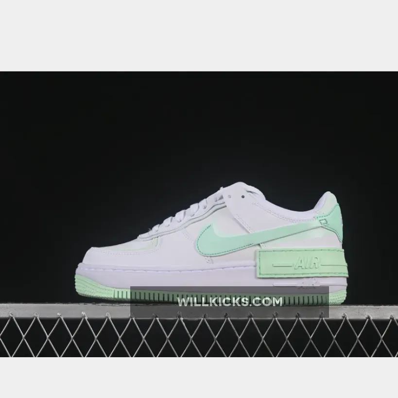 AIR FORCE 1 SHADOW WHITE/BARELY GREEN/MINT FOAM