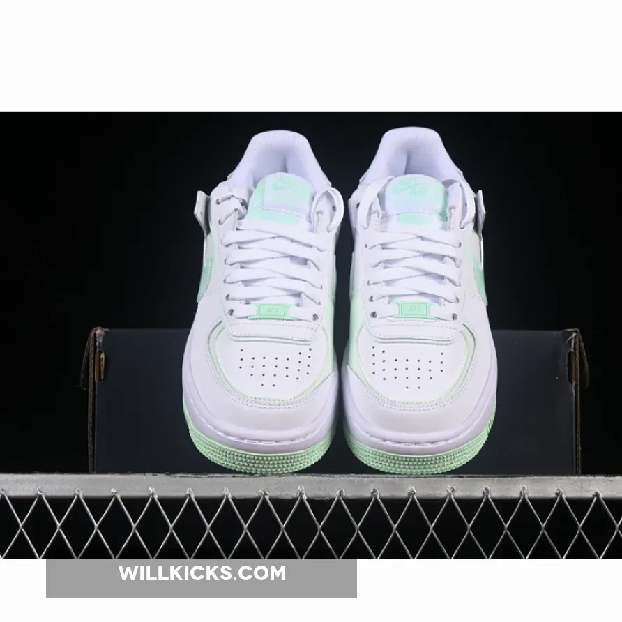 AIR FORCE 1 SHADOW WHITE/BARELY GREEN/MINT FOAM AIR FORCE 1 SHADOW WHITE/BARELY GREEN/MINT FOAM
