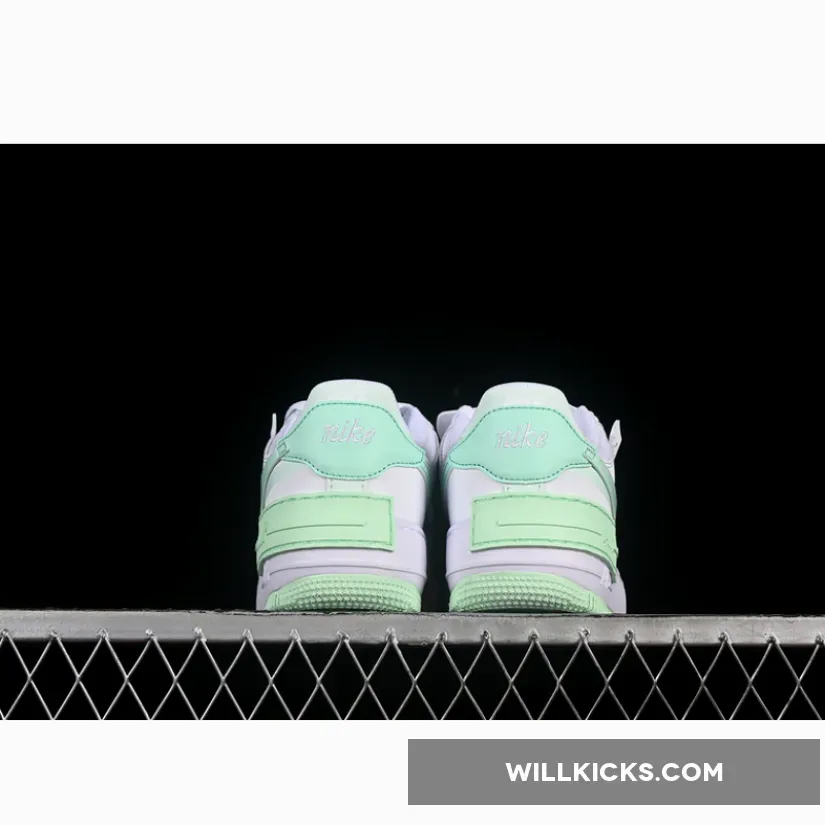AIR FORCE 1 SHADOW WHITE/BARELY GREEN/MINT FOAM AIR FORCE 1 SHADOW WHITE/BARELY GREEN/MINT FOAM