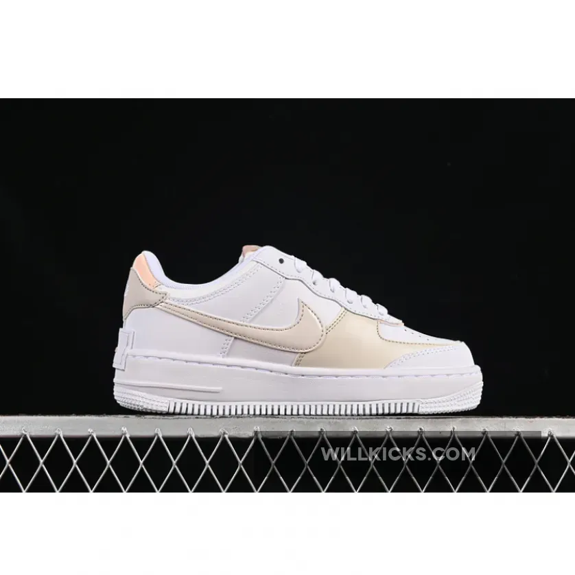 AIR FORCE 1 SHADOW WHITE/KHAKI