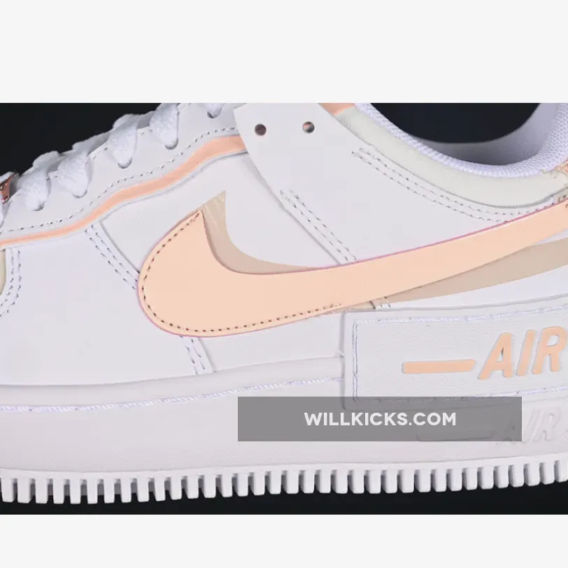 AIR FORCE 1 SHADOW WHITE/KHAKI AIR FORCE 1 SHADOW WHITE/KHAKI