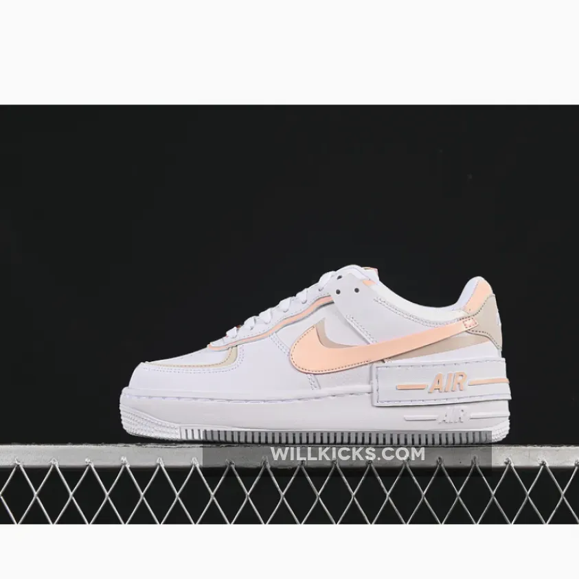AIR FORCE 1 SHADOW WHITE/KHAKI AIR FORCE 1 SHADOW WHITE/KHAKI