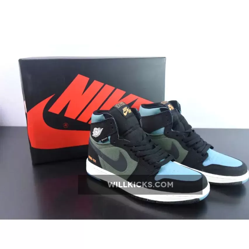 Air Jordan 1 Element GORETEX Black Bright Mandarin