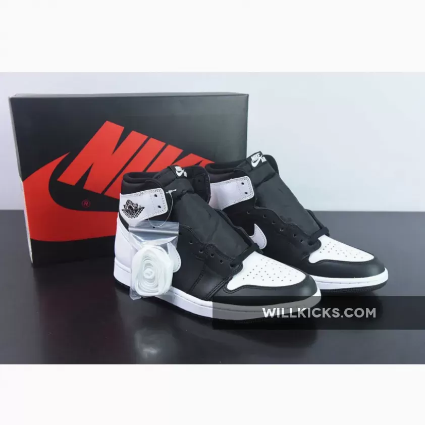 Air Jordan 1 High OG ‘Reverse Panda’ Black White in