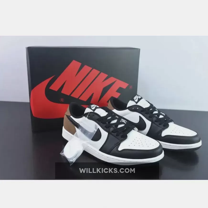 Air Jordan 1 Low OG "Mocha" White/Black-Palomino