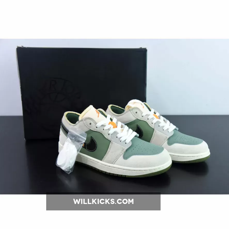 Air Jordan 1 Low SE Craft Sky J Light Olive New Arrival