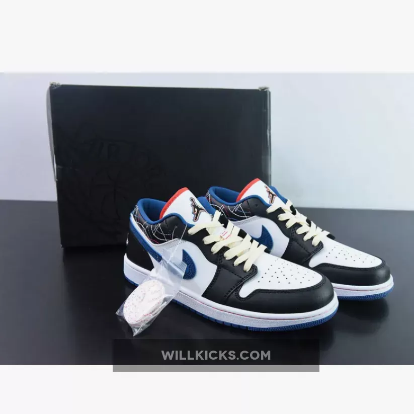 Air Jordan 1 Low SE White/Industrial Blue