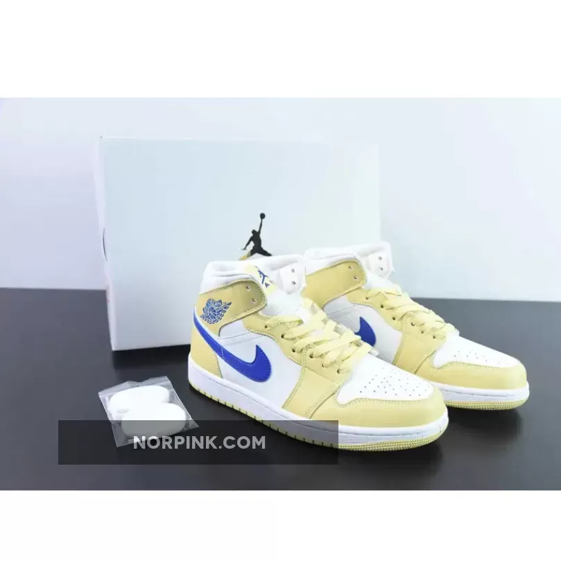 Air Jordan 1 Mid Lemon Wash