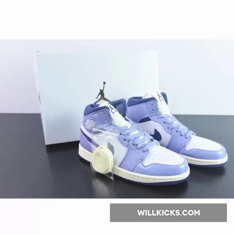 Air Jordan 1 Mid Sky J Purple/Barely Grape-Guava Ice