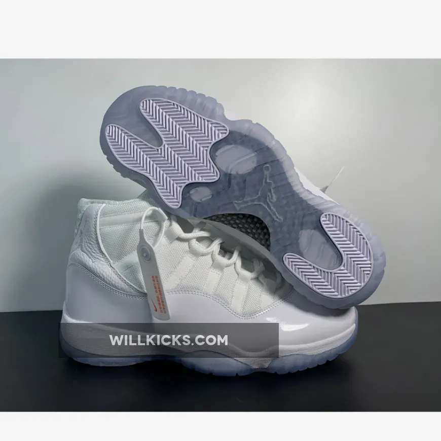 Air Jordan 11 "Silver Anniversary" White/Metallic Silver