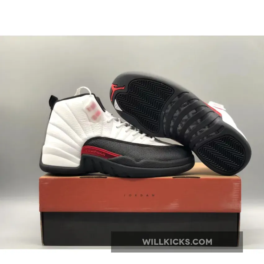 Air Jordan 12 Red Taxi White/Gym Red/Black