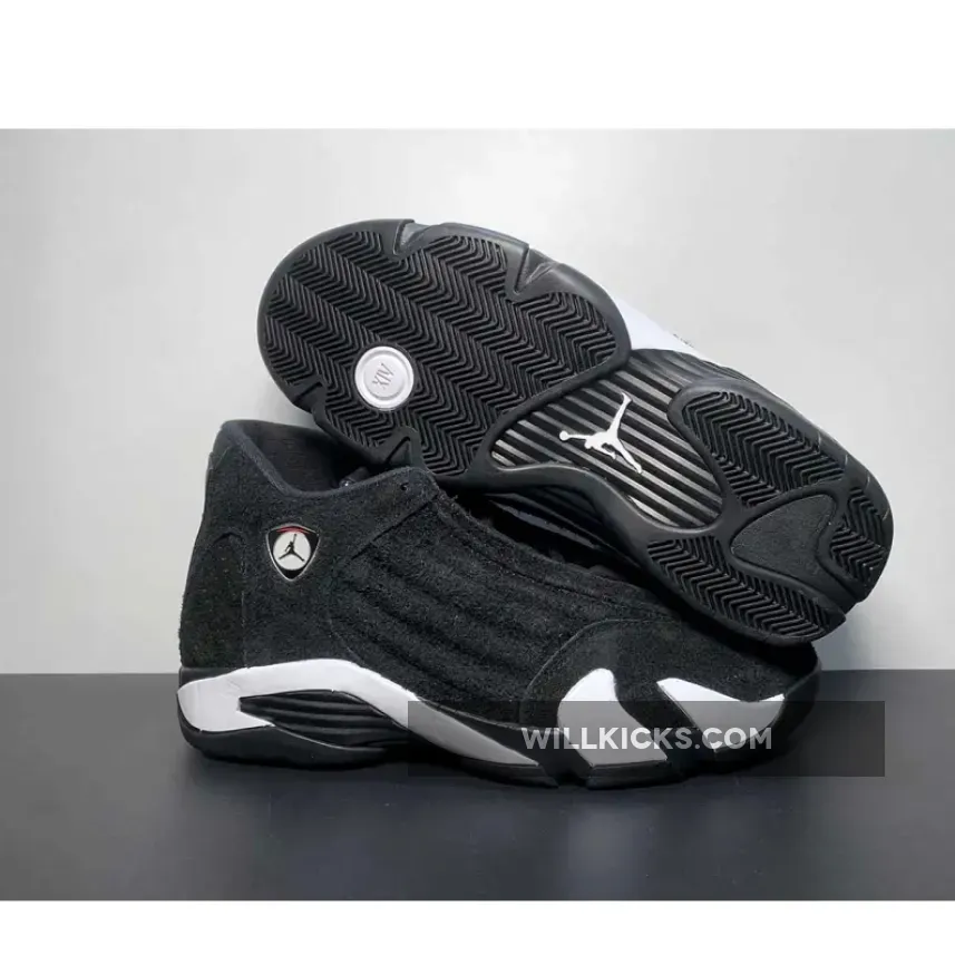 Air Jordan 14 ‘Panda’ Black/White-University Red