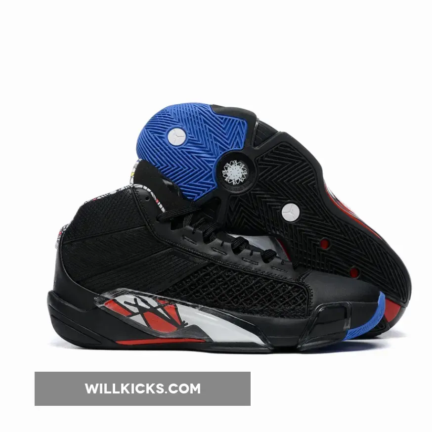 Air Jordan 38 "Playoffs" Black/Varsity Red-White