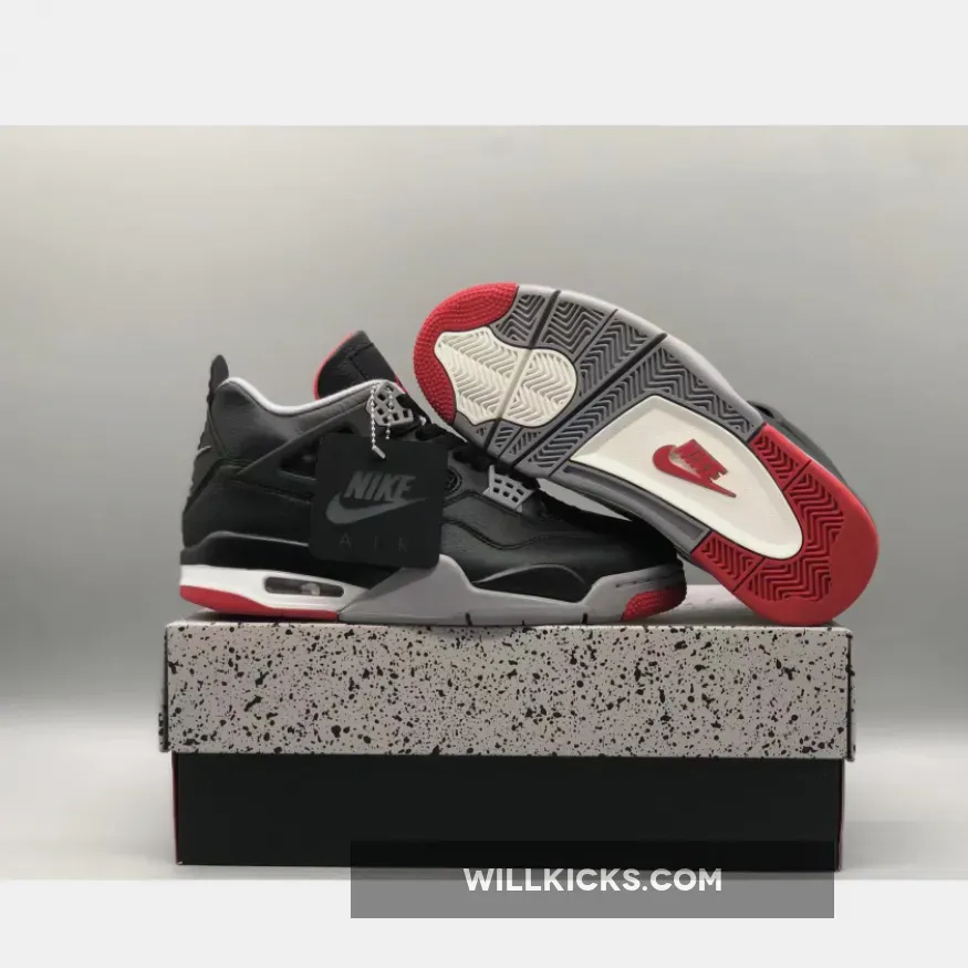 Air Jordan 4 Bred Reimagined