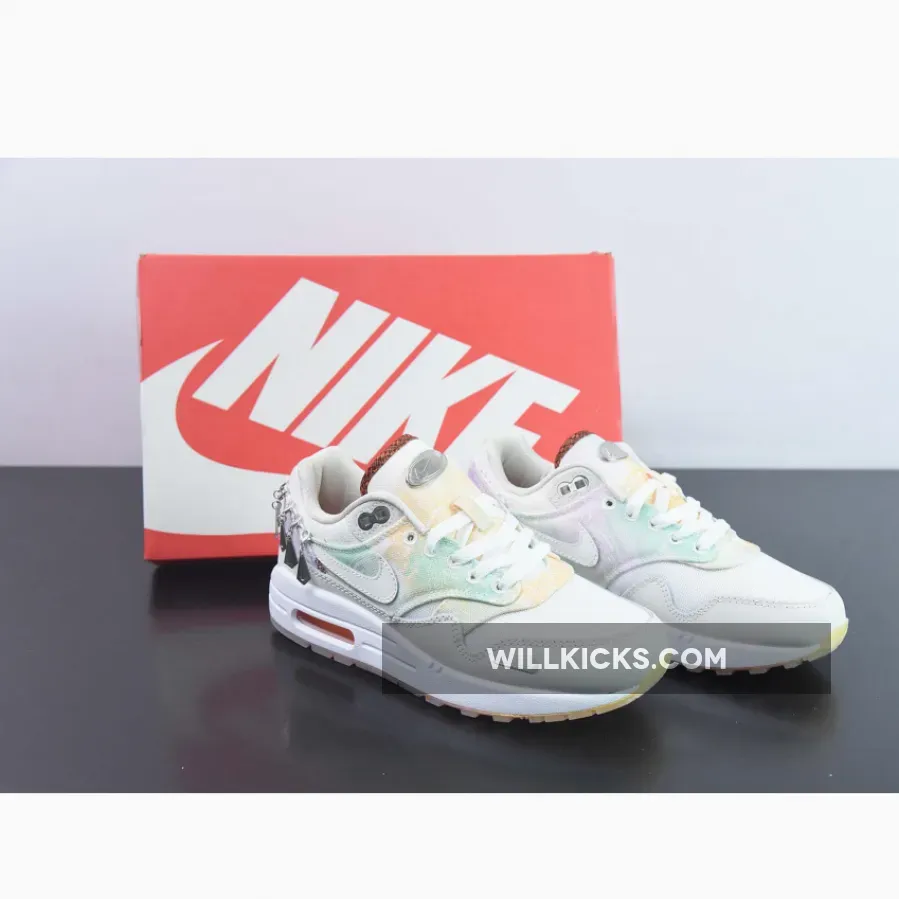 Air Max 1 Metal Charms Phantom Bright Mandarin