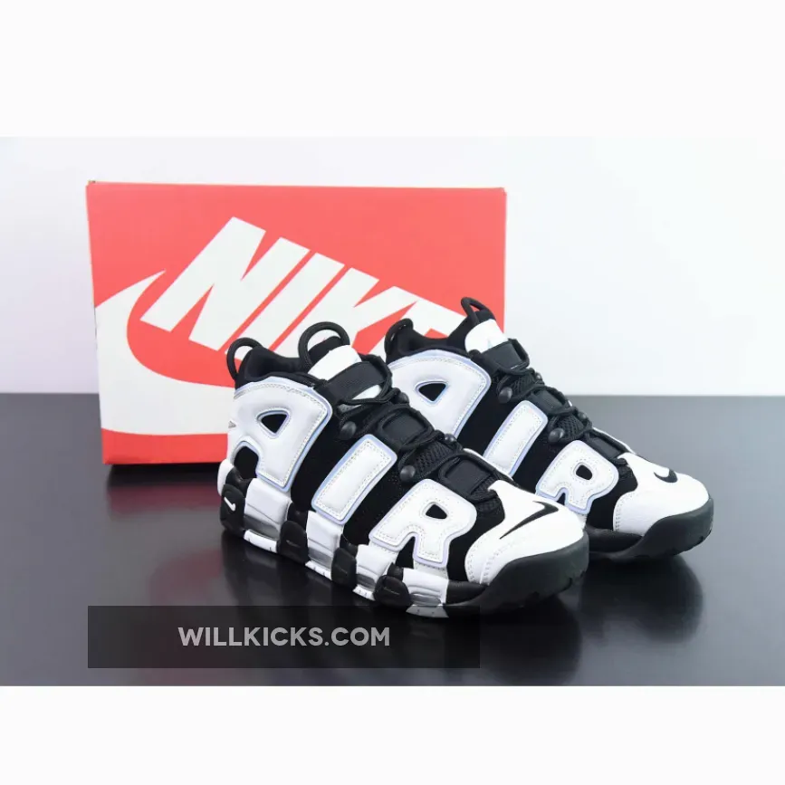 Air More Uptempo Black/Multi-Color/Cobalt Bliss/White