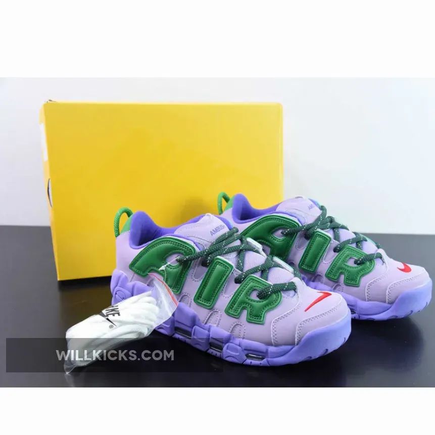 AMBUSH x Nike Air More Uptempo Low Lavender