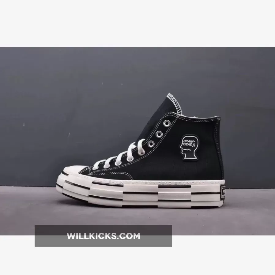 Brain Dead x Converse Chuck 70 High Black