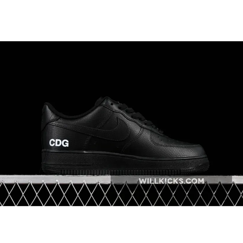 COMME DES GARCONS AIR FORCE 1 LOW CDG BLACK