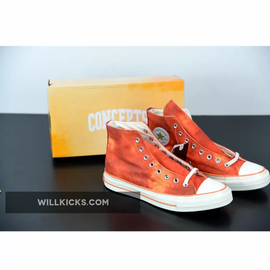 Concepts x Converse Chuck 70 Southern Flame Hi Orange