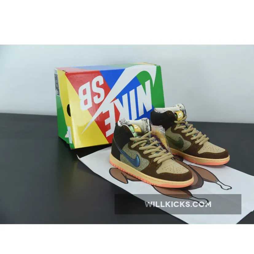 Concepts x Nike SB Dunk High Duck