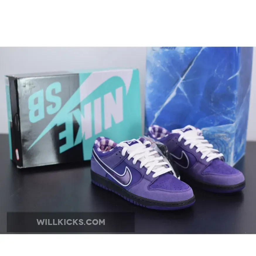 Concepts x Nike SB Dunk Low "Purple Lobster"