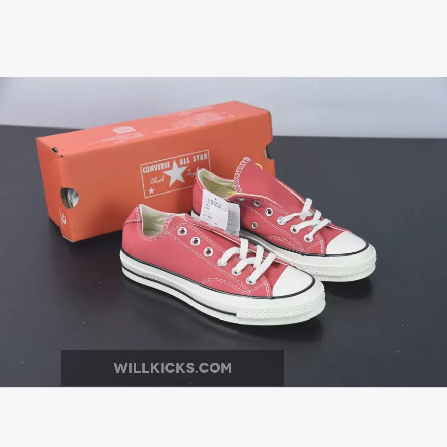 Converse Chuck 70 Low Vintage Canvas Rhubarb Pie/Egret/Black