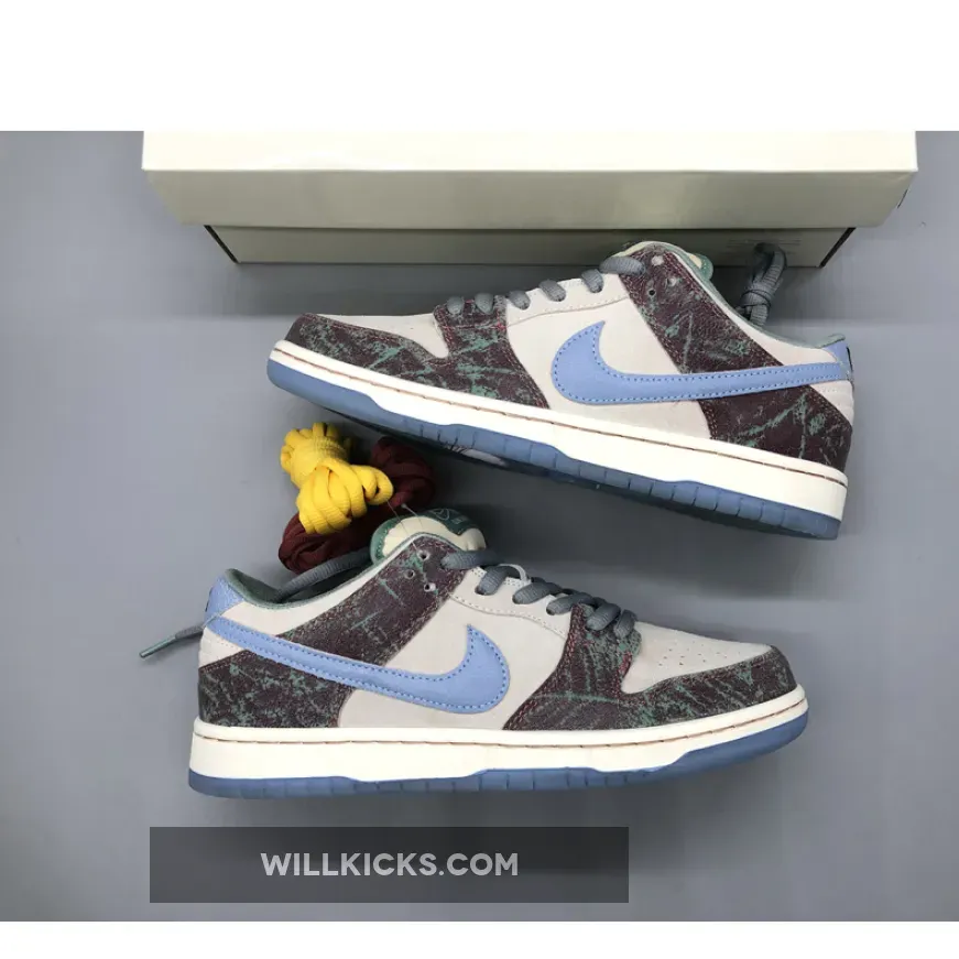 Crenshaw Skate Club x Nike SB Dunk Low Brown Blue