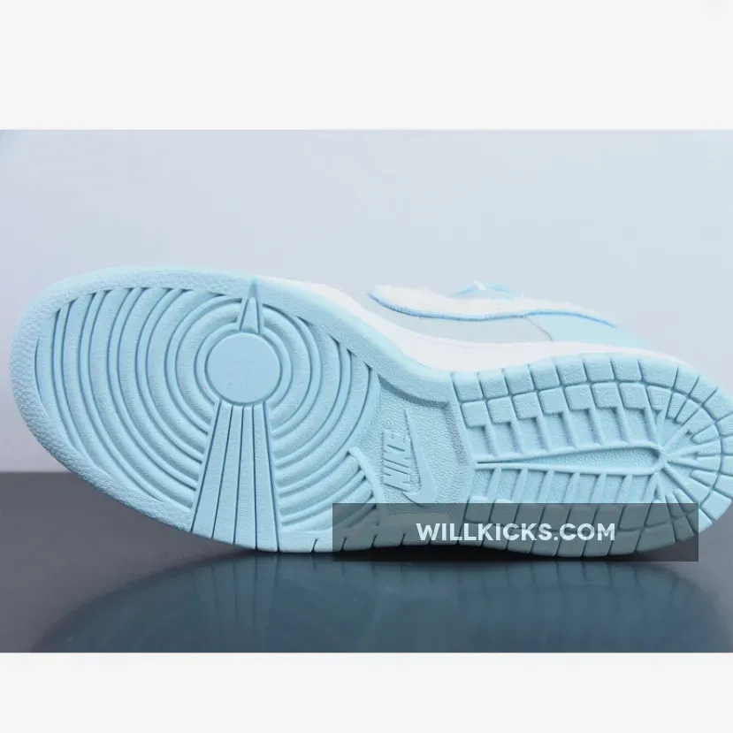 Custom Nike Dunk Low Retro Fleece Swoosh Worn Blue Custom Nike Dunk Low Retro Fleece Swoosh Worn Blue