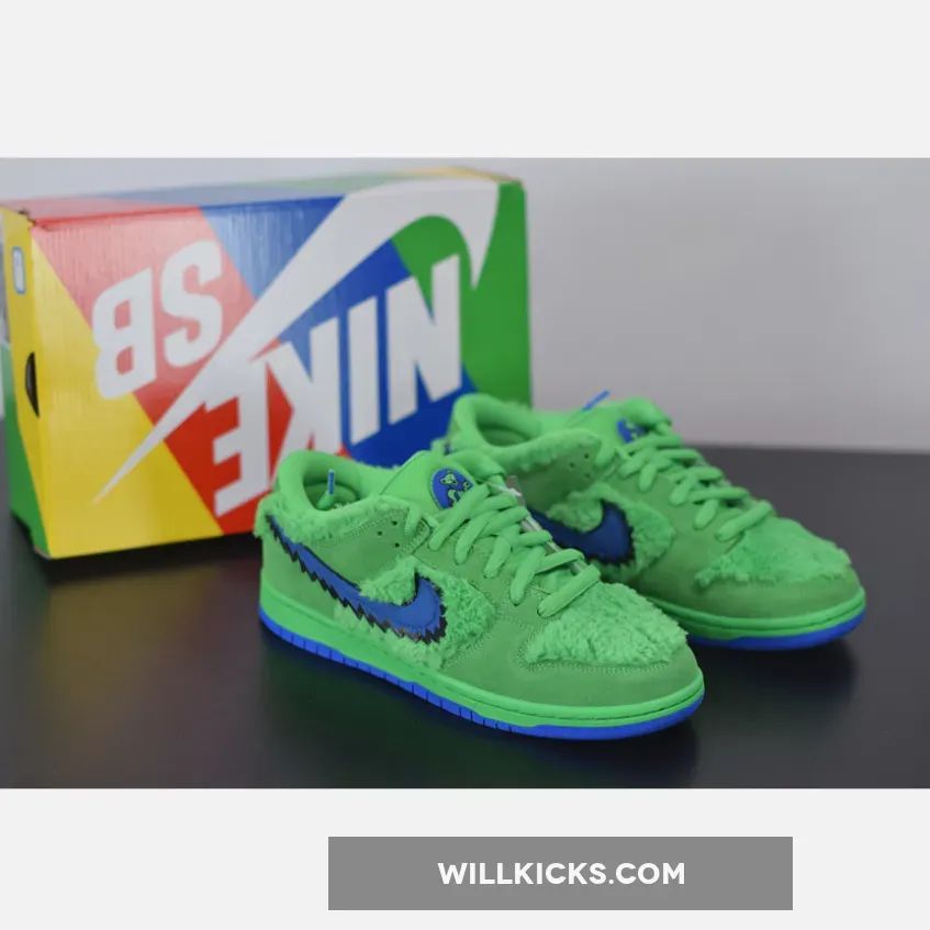 Grateful Dead x Nike SB Dunk Low Green Bear