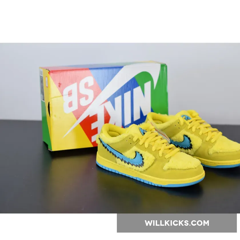 Grateful Dead x Nike SB Dunk Low "Yellow Bear"