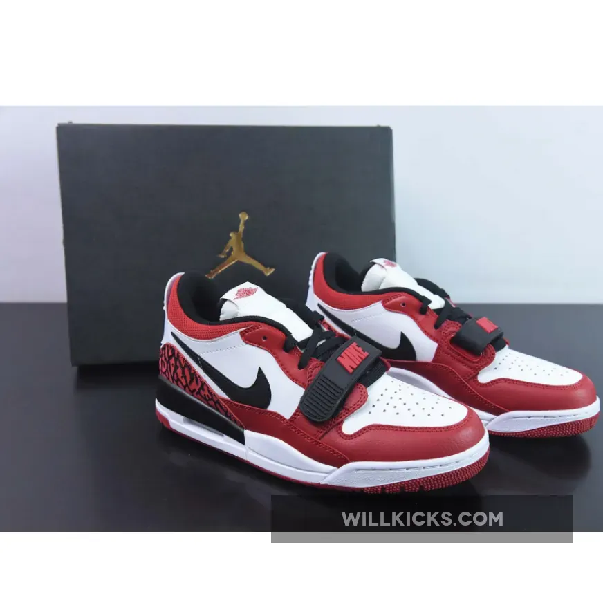 Jordan Legacy 312 "Chicago" Red Black White