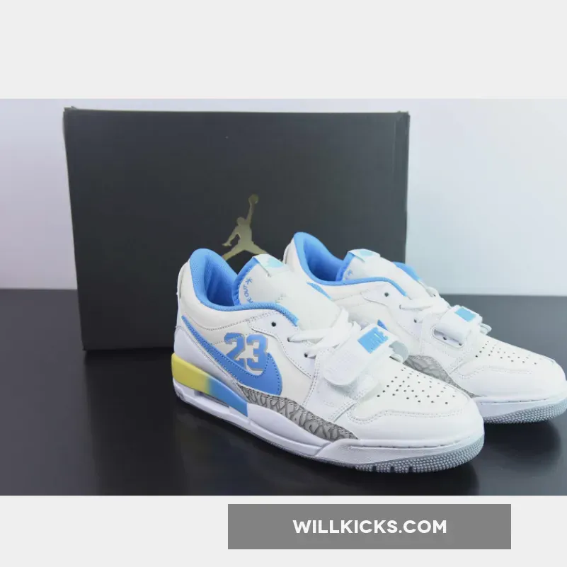 Jordan Legacy 312 Low "23" White University Blue