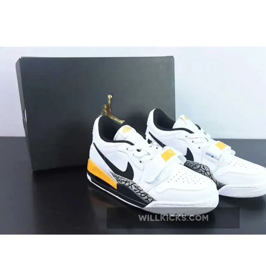 Jordan Legacy 312 Low ‘Rare Air’ White/Black/Yellow
