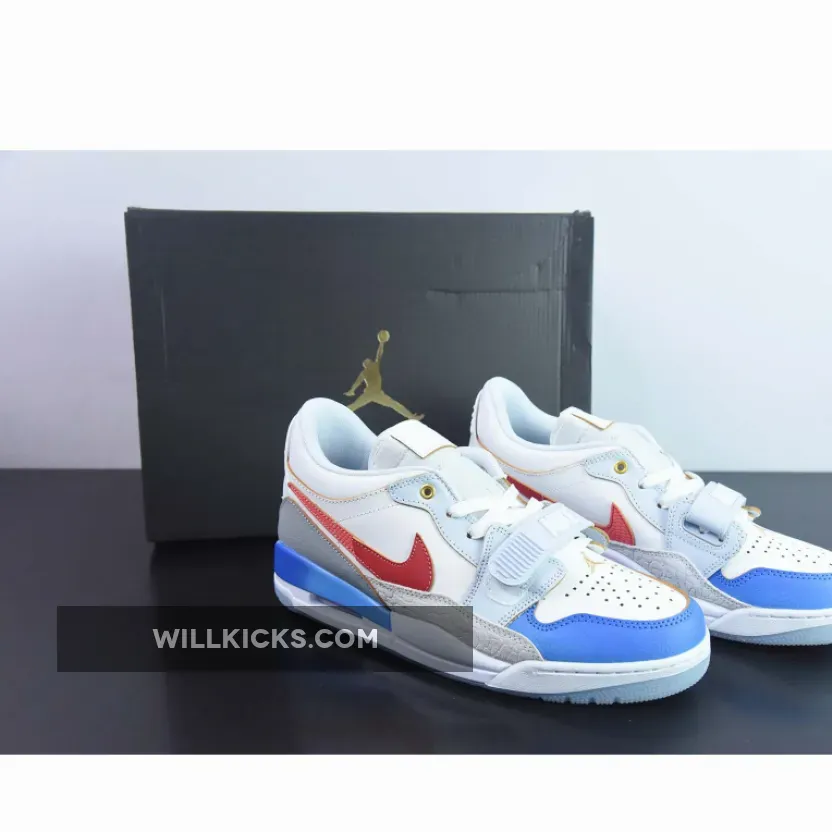 Jordan Legacy 312 Low Red White Blue