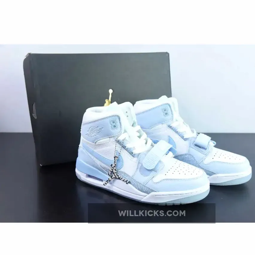 Jordan Legacy 312 White Arctic Blue