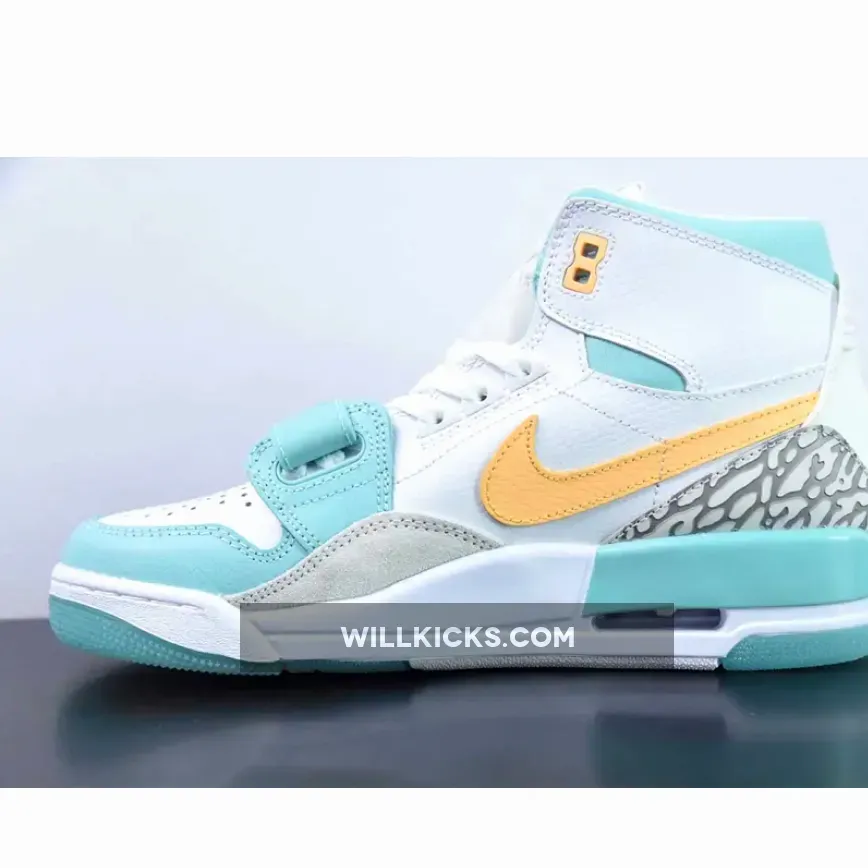 Jordan Legacy 312 White/Teal Nebula/Melon Tint Jordan Legacy 312 White/Teal Nebula/Melon Tint