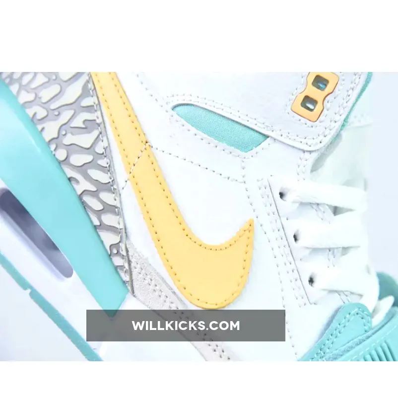 Jordan Legacy 312 White/Teal Nebula/Melon Tint Jordan Legacy 312 White/Teal Nebula/Melon Tint