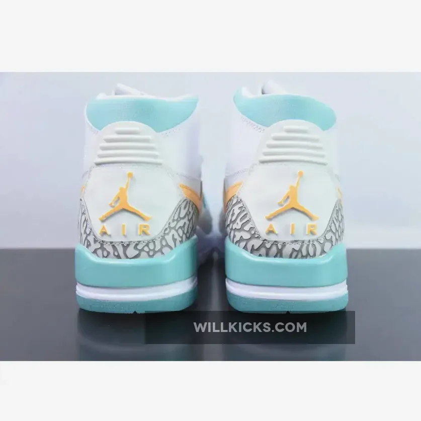 Jordan Legacy 312 White/Teal Nebula/Melon Tint Jordan Legacy 312 White/Teal Nebula/Melon Tint