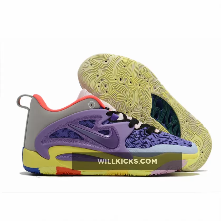 KD 15 "What The" Action Grape/White-Black-Pink