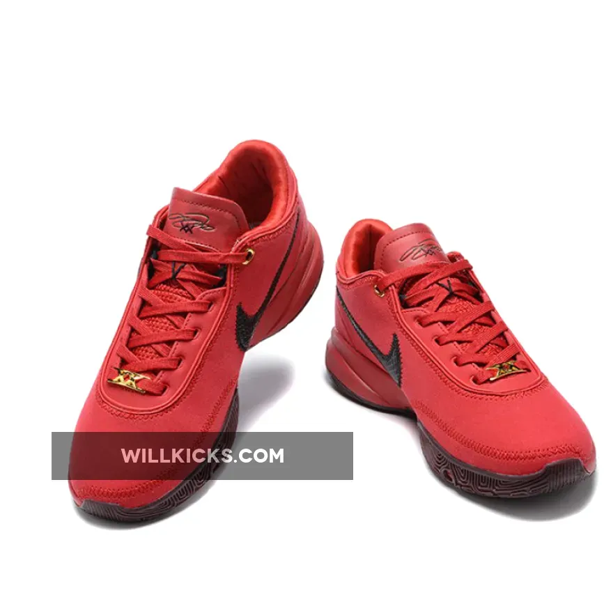 LeBron 20 "Liverpool" University Red Black LeBron 20 "Liverpool" University Red Black