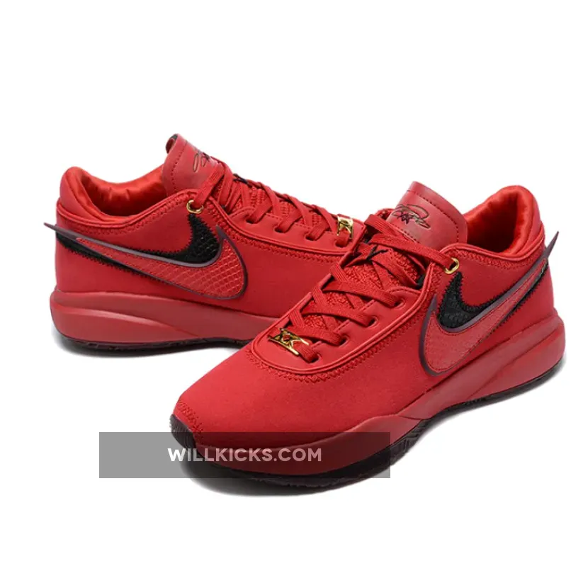 LeBron 20 "Liverpool" University Red Black LeBron 20 "Liverpool" University Red Black