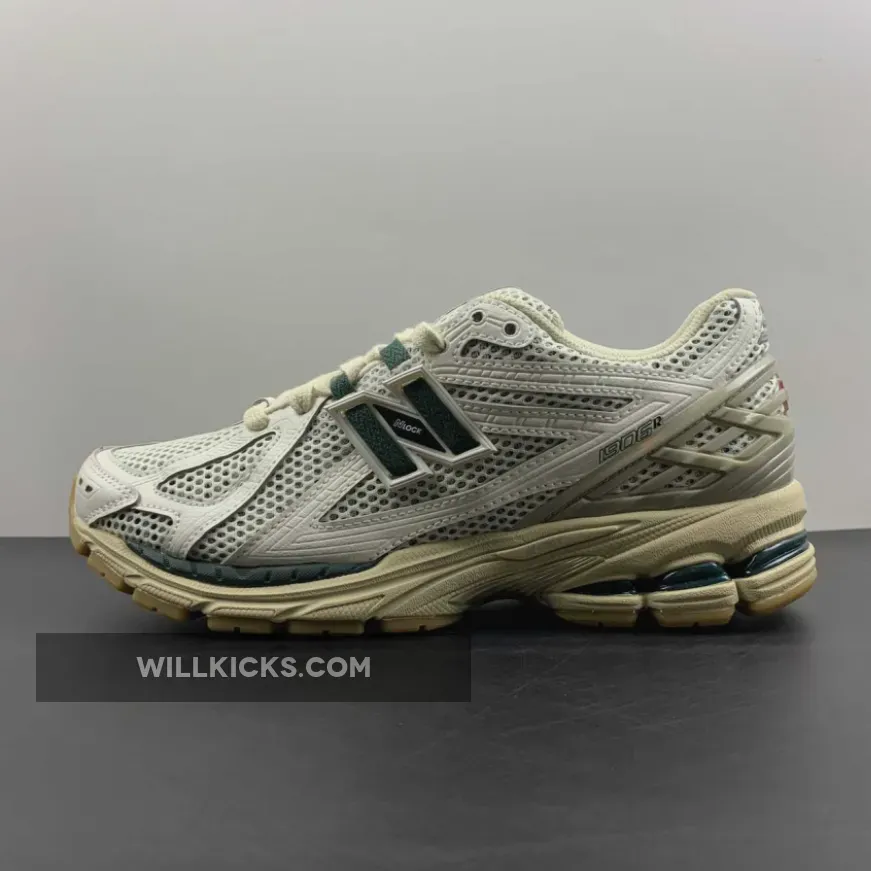 New Balance 1906R White Green Cream