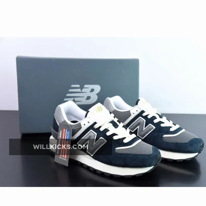 New Balance 574 Legacy Black Grey White