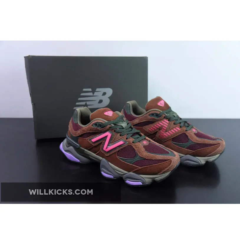 New Balance 9060 Burgundy