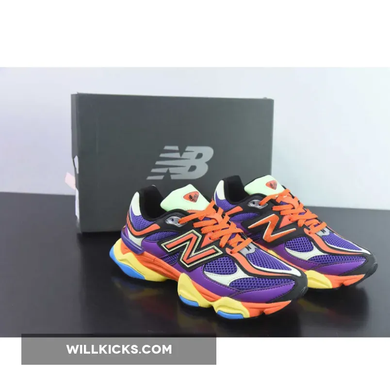 New Balance 9060 Prism Purple/Vibrant Spring Glow