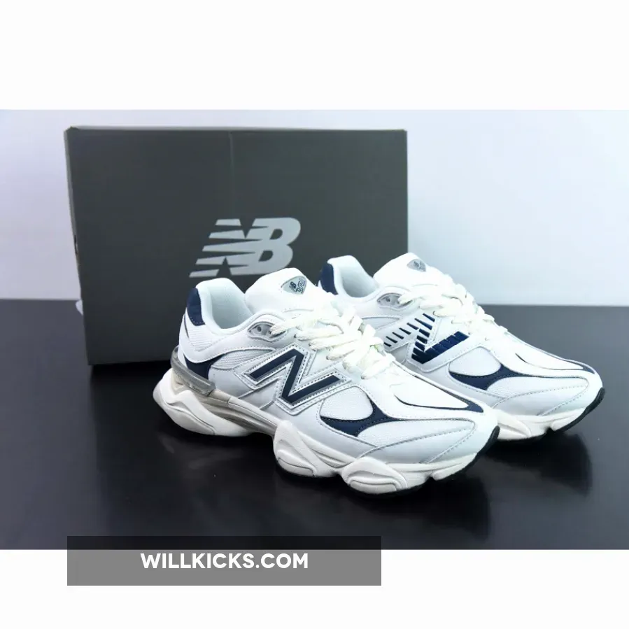 New Balance 9060 White/Navy
