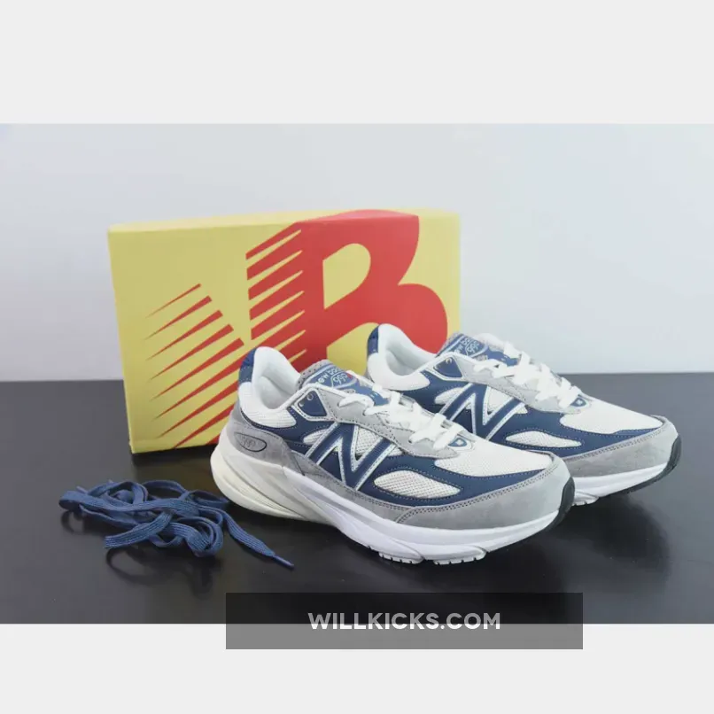 New Balance 990v6 Grey Navy White